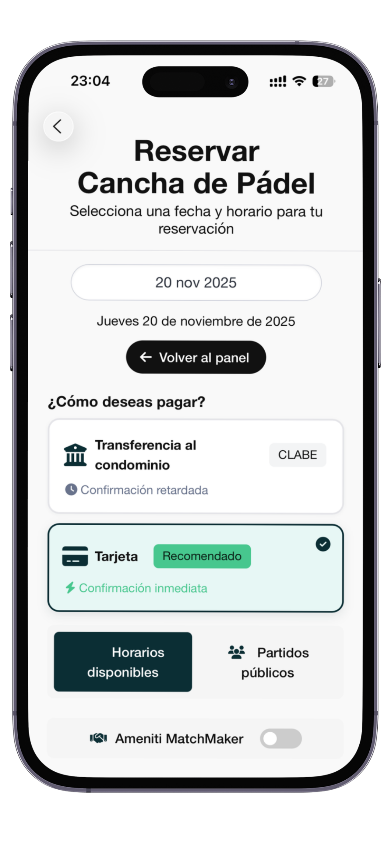 Reservas y Pagos